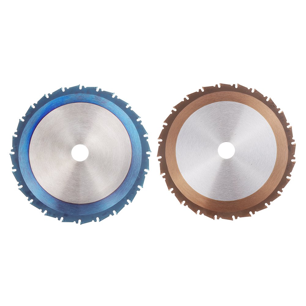 Drillpro 24T 210mm TCT Circular Saw Blade Nano Blue or Titanium or Bronze Coating Woodworking Cutting Disc 1