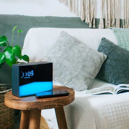 WITTI BEDDI Glow SE | App Enabled Intelligent Alarm Clock with Wake-up Light, Bluetooth Speaker and USB Charging Station 20