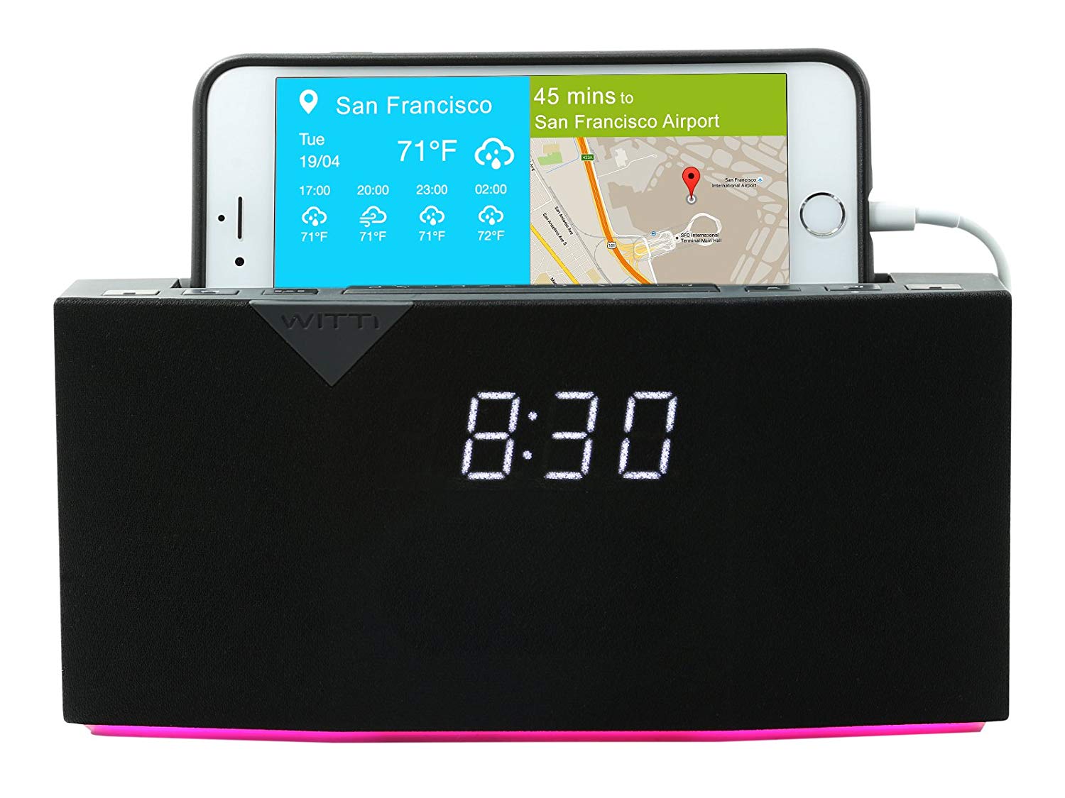 WITTI BEDDI Glow SE | App Enabled Intelligent Alarm Clock with Wake-up Light, Bluetooth Speaker and USB Charging Station 28 WITTI BEDDI Glow SE | App Enabled Intelligent Alarm Clock with Wake-up Light, Bluetooth Speaker and USB Charging Station - Image 28
