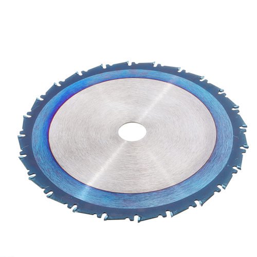 Drillpro 24T 210mm TCT Circular Saw Blade Nano Blue or Titanium or Bronze Coating Woodworking Cutting Disc 11