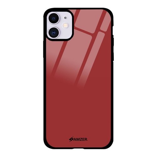 AMZER Glass Case with HD Design - Rising Ruby 1