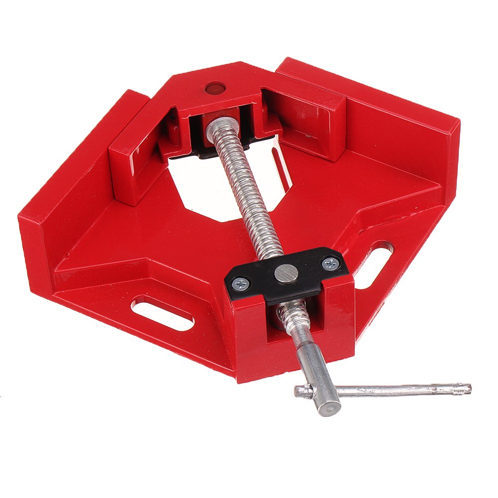 Drillpro 90 Degree Corner Right Angle Clamp T Handle Vice Grip Woodworking Quick Fixture Aluminum Alloy Tool Clamps 1