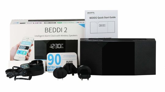 WITTI BEDDI Glow SE | App Enabled Intelligent Alarm Clock with Wake-up Light, Bluetooth Speaker and USB Charging Station 4