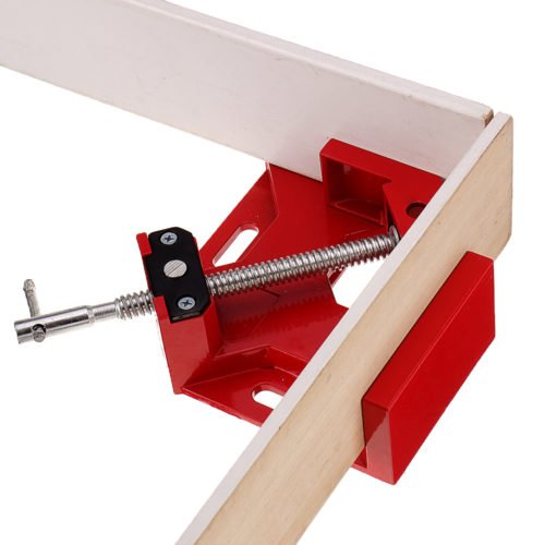 Drillpro 90 Degree Corner Right Angle Clamp T Handle Vice Grip Woodworking Quick Fixture Aluminum Alloy Tool Clamps 9