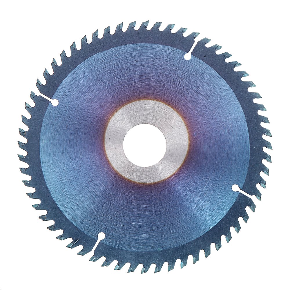 Drillpro 60 Teeth TCT Circular Saw Blade 6/7/8 Inch Nano Blue Coating Woodworking Cutting Disc 2 Drillpro 60 Teeth TCT Circular Saw Blade 6/7/8 Inch Nano Blue Coating Woodworking Cutting Disc - Image 2