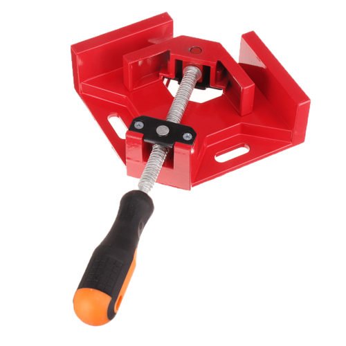 Drillpro 90 Degree Corner Right Angle Clamp Vice Grip Woodworking Quick Fixture Aluminum Alloy Tool Clamps Single Handle 1
