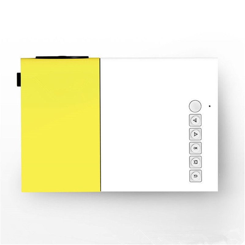 YG-300 LCD LED Projector 400-600 Lumens 320x240 800:1 Support 1080P Portable Office Home Cinema 2 YG-300 LCD LED Projector 400-600 Lumens 320x240 800:1 Support 1080P Portable Office Home Cinema - Image 2