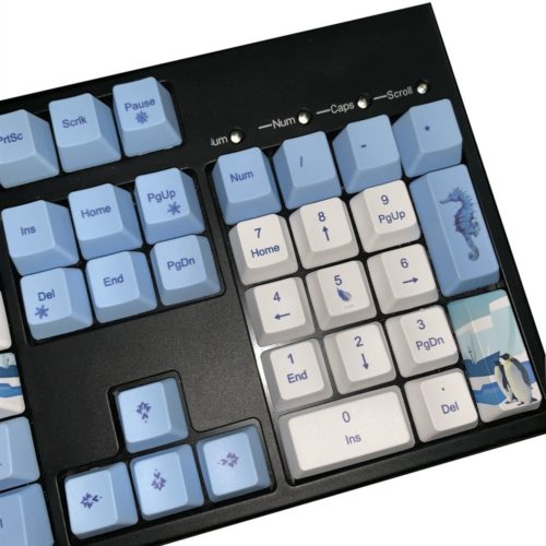 Antarctic Penguin PBT Keycaps Full Set Mechanical Keyboard (OEM Antarctic Keycap) 6