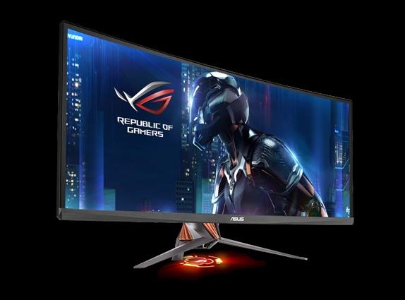 ASUS ROG Swift Curved PG348Q Gaming Monitor - 34 21:9 Ultra-wide QHD (3440x1440), overclockable 100Hz , G-SYNC 1