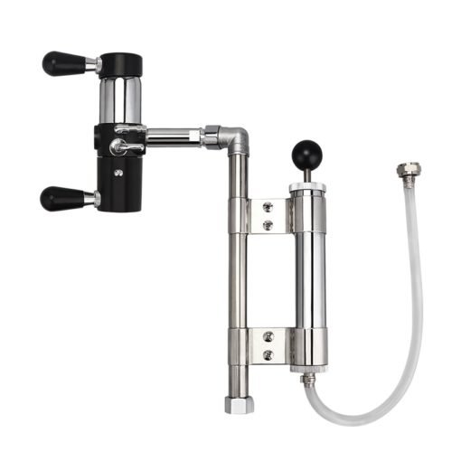 Home Brewing Party Pump with Beer Tap de-foaming Device, 8 Inch Beer Keg Pumps (1) 2