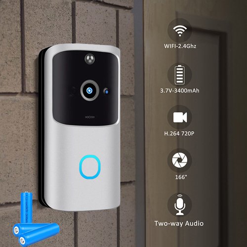 Wireless WiFi DoorBell Smart Video Phone Visual 1