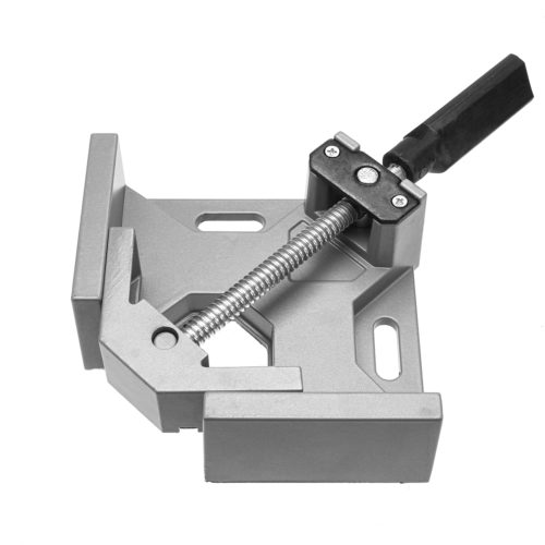 Drillpro Aluminum Alloy 90 Degree Right Angle Clamp Single Handle Corner Frame Clamp Clip Woodworking Tools 2