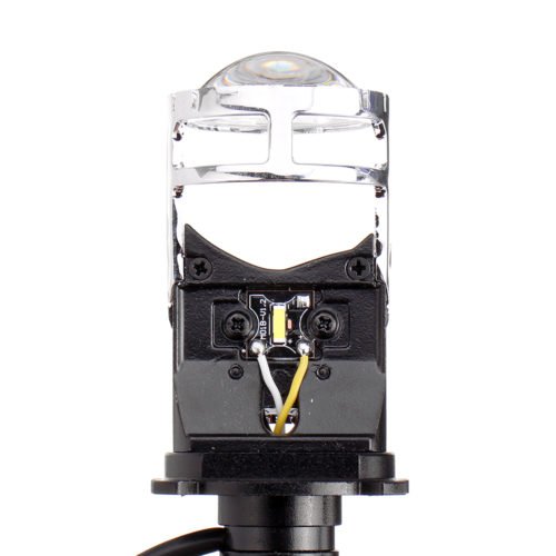 G9 H4 LED Headlights with Mini Projector Lens Hi/Lo Beam Bulb 60W 9600LM 6500K White for Car Motorcycle 7