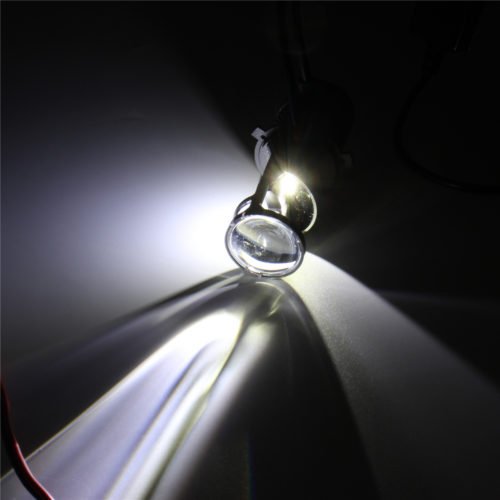 G9 H4 LED Headlights with Mini Projector Lens Hi/Lo Beam Bulb 60W 9600LM 6500K White for Car Motorcycle 10