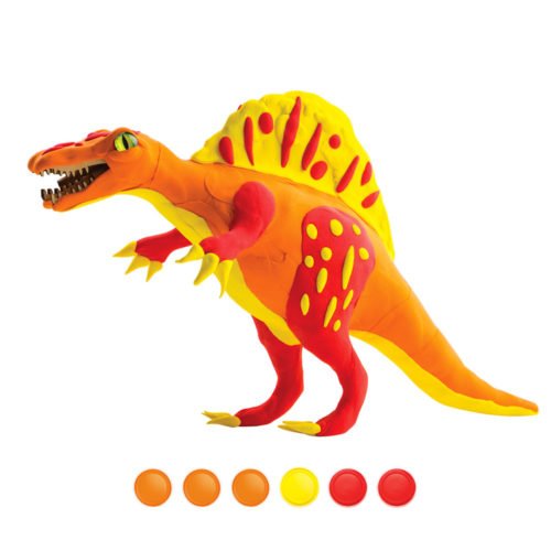 Robotime Clay Dinosaur Series 3D Puzzle Modeling Clay Children's Manual DIY Rubber Color Mud Toys 6