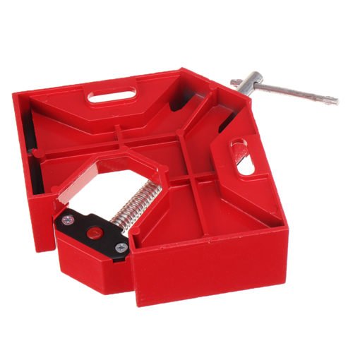 Drillpro 90 Degree Corner Right Angle Clamp T Handle Vice Grip Woodworking Quick Fixture Aluminum Alloy Tool Clamps 5