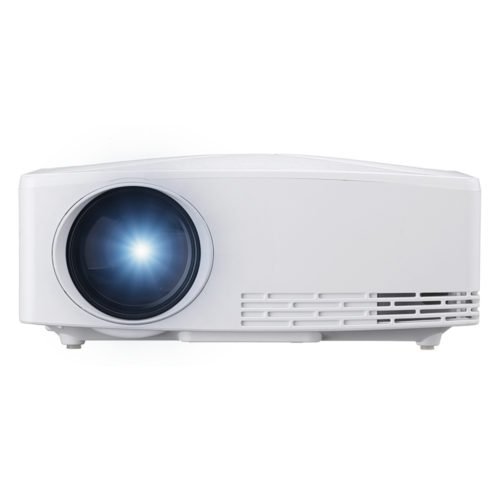 VIVIBRIGHT C80 LCD Projector HD 1080P LED Projector 2200 Lumens 1280*720 Video Proyector Mini Home Theater (white) 3