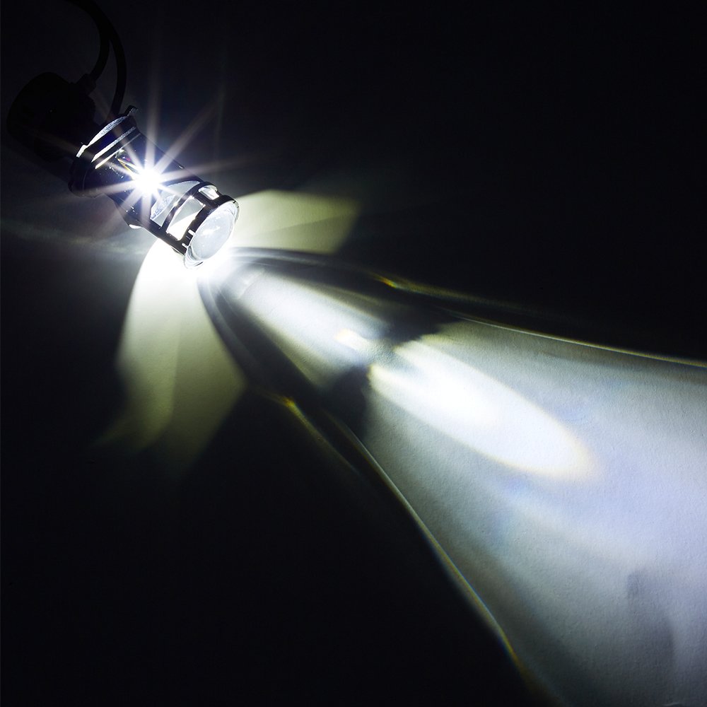 G9 H4 LED Headlights with Mini Projector Lens Hi/Lo Beam Bulb 60W 9600LM 6500K White for Car Motorcycle 2 G9 H4 LED Headlights with Mini Projector Lens Hi/Lo Beam Bulb 60W 9600LM 6500K White for Car Motorcycle - Image 2