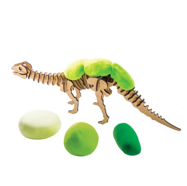 Robotime Clay Dinosaur Series 3D Puzzle Modeling Clay Children's Manual DIY Rubber Color Mud Toys 8