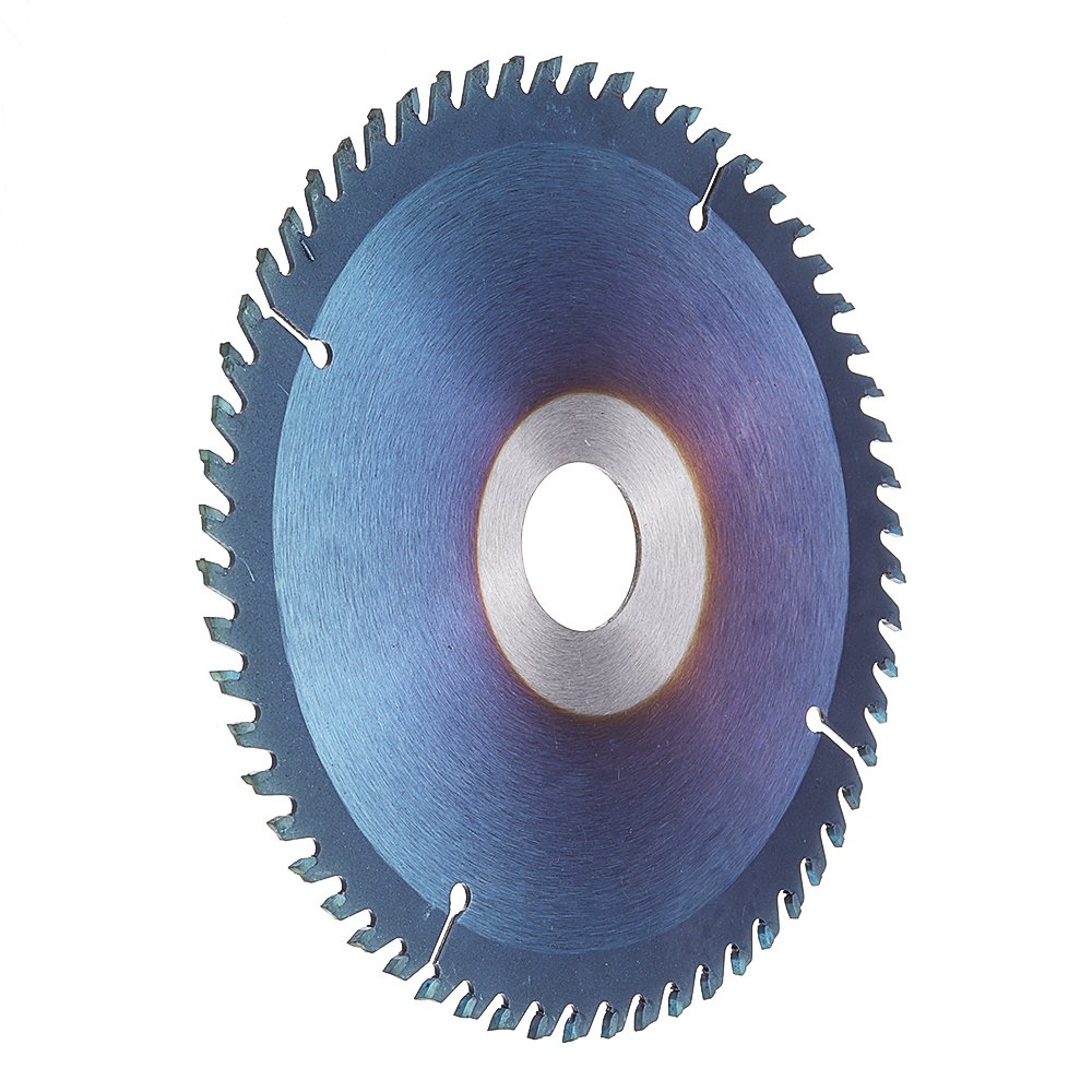 Drillpro 60 Teeth TCT Circular Saw Blade 6/7/8 Inch Nano Blue Coating Woodworking Cutting Disc 3 Drillpro 60 Teeth TCT Circular Saw Blade 6/7/8 Inch Nano Blue Coating Woodworking Cutting Disc - Image 3