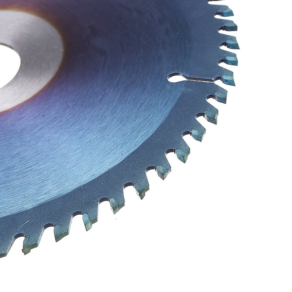 Drillpro 60 Teeth TCT Circular Saw Blade 6/7/8 Inch Nano Blue Coating Woodworking Cutting Disc 5 Drillpro 60 Teeth TCT Circular Saw Blade 6/7/8 Inch Nano Blue Coating Woodworking Cutting Disc - Image 5