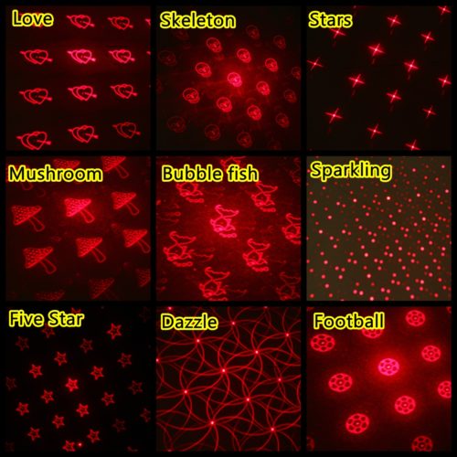 Mini LED Car Roof Ceiling Star Night Light Projector Lamp Interior Atmosphere Decoration Starry Projector USB Plug 8