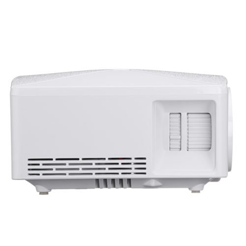 VIVIBRIGHT C80 LCD Projector HD 1080P LED Projector 2200 Lumens 1280*720 Video Proyector Mini Home Theater (white) 7