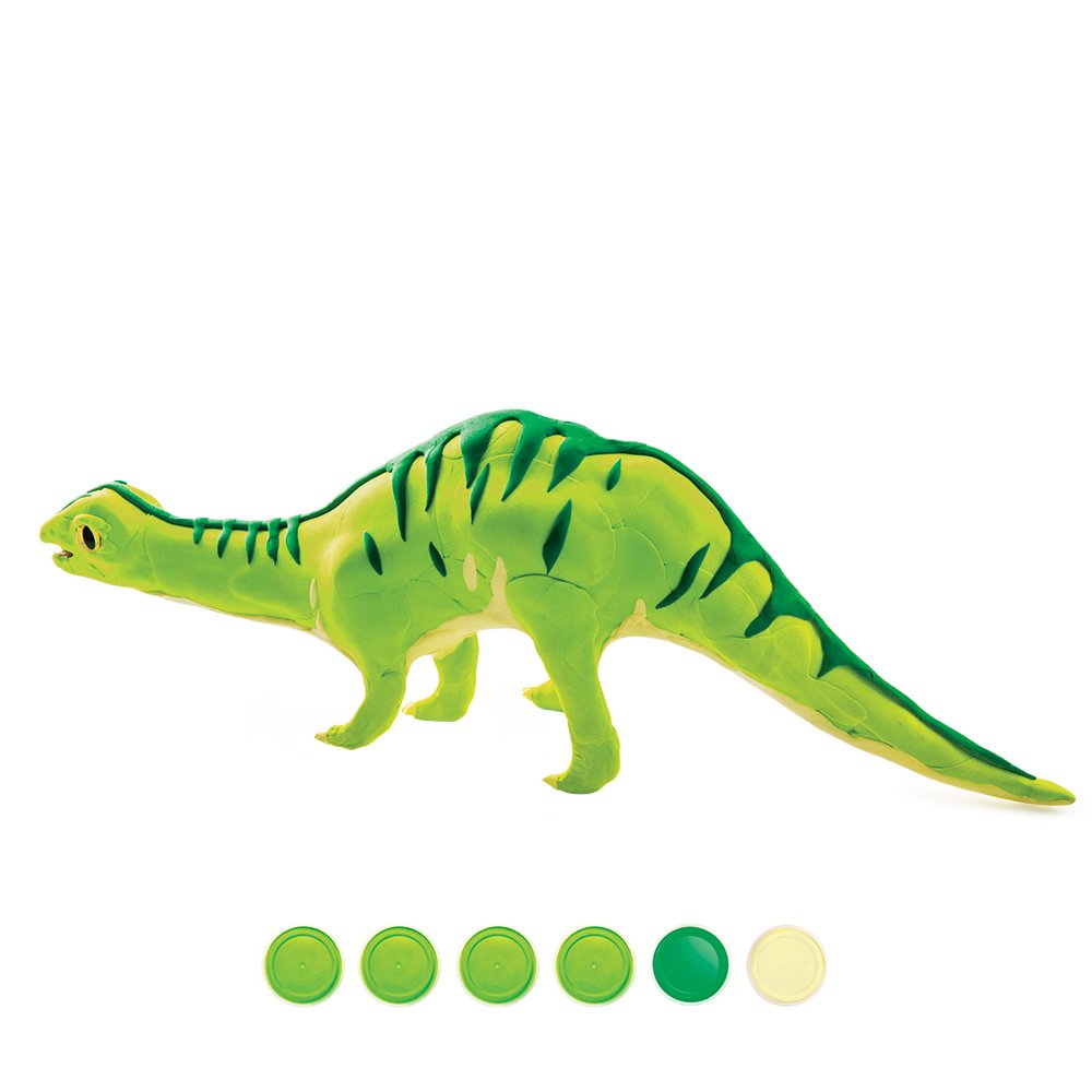 Robotime Clay Dinosaur Series 3D Puzzle Modeling Clay Children's Manual DIY Rubber Color Mud Toys 2 Robotime Clay Dinosaur Series 3D Puzzle Modeling Clay Children's Manual DIY Rubber Color Mud Toys - Image 2