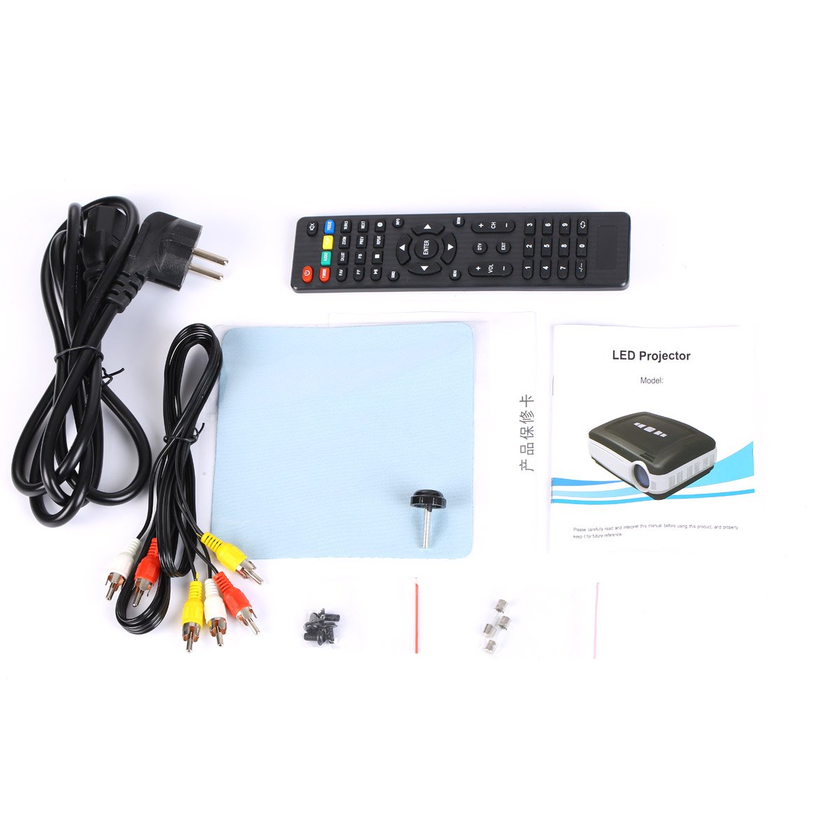 10000 Lumens 3D 1080P Full HD Mini Projector LED Multimedia Home Theater Android 11 10000 Lumens 3D 1080P Full HD Mini Projector LED Multimedia Home Theater Android - Image 11