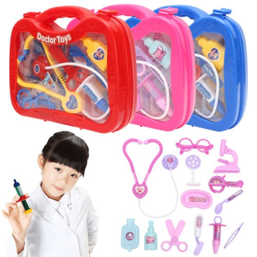 Kids Childrens Role Play Doctor Nurses Toy Medical Set Kit Gift Toys 3