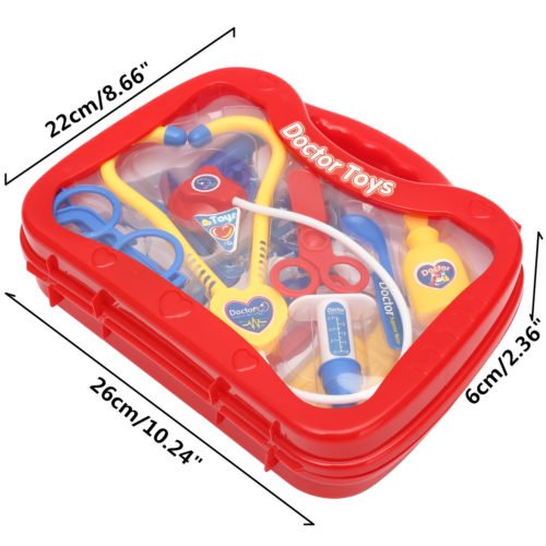 Kids Childrens Role Play Doctor Nurses Toy Medical Set Kit Gift Toys 5
