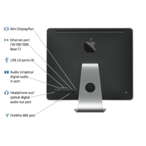 Apple iMac 20" Desktop Computer Refurbished Intel All-In-One Mac OS X Lion WiFi 3 Apple iMac 20" Desktop Computer Refurbished Intel All-In-One Mac OS X Lion WiFi - Image 3