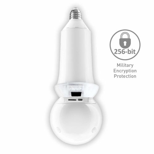 Amaryllo Zeus: Biometric Auto Tracking Light Bulb PTZ Wi-Fi Security Camera 3