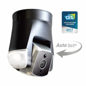 Amaryllo Ares: Biometric Auto Tracking Outdoor PTZ Wi-Fi/Ethernet Security Camera