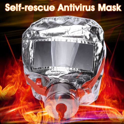 Safety Self-rescue Gas Mask Filtering Respiratory Protective Devices 6