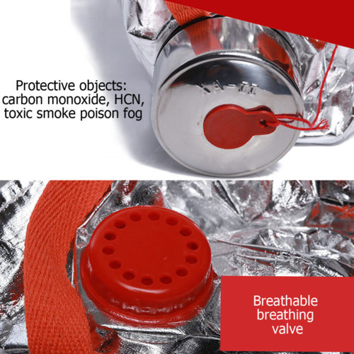 Safety Self-rescue Gas Mask Filtering Respiratory Protective Devices 8