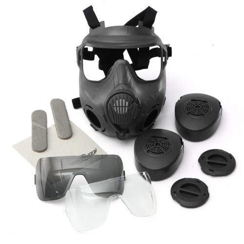 Airsoft M50 Gas Mask Respirator Filter Anti Dust Mask Germ C 6