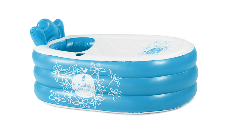 MamboBaby Inflatable Bath Tub - Blue