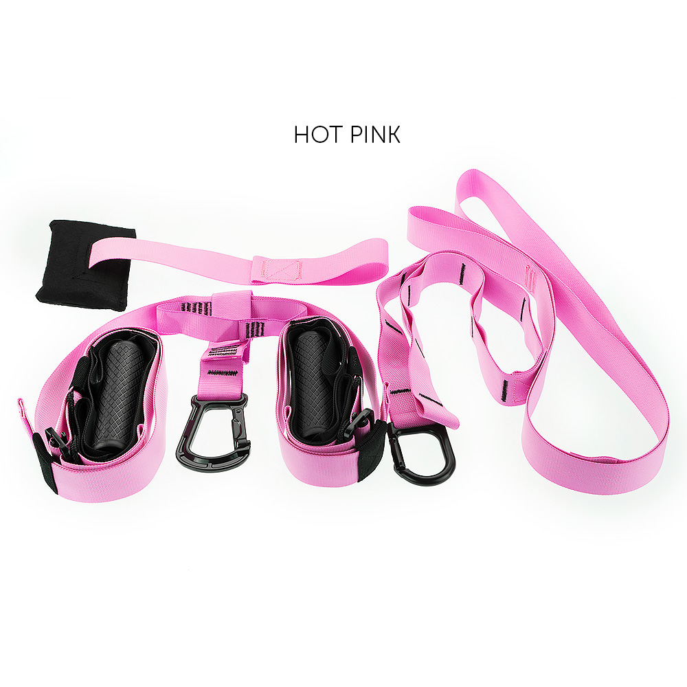 Suspension Exercise Training Straps - Pink