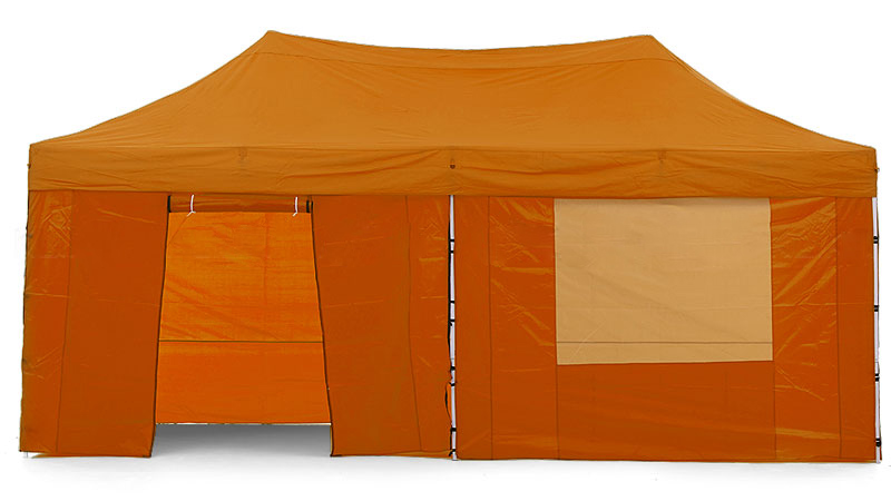Gazebo Tent Marquee 3x6m PopUp Outdoor Wallaroo Orange