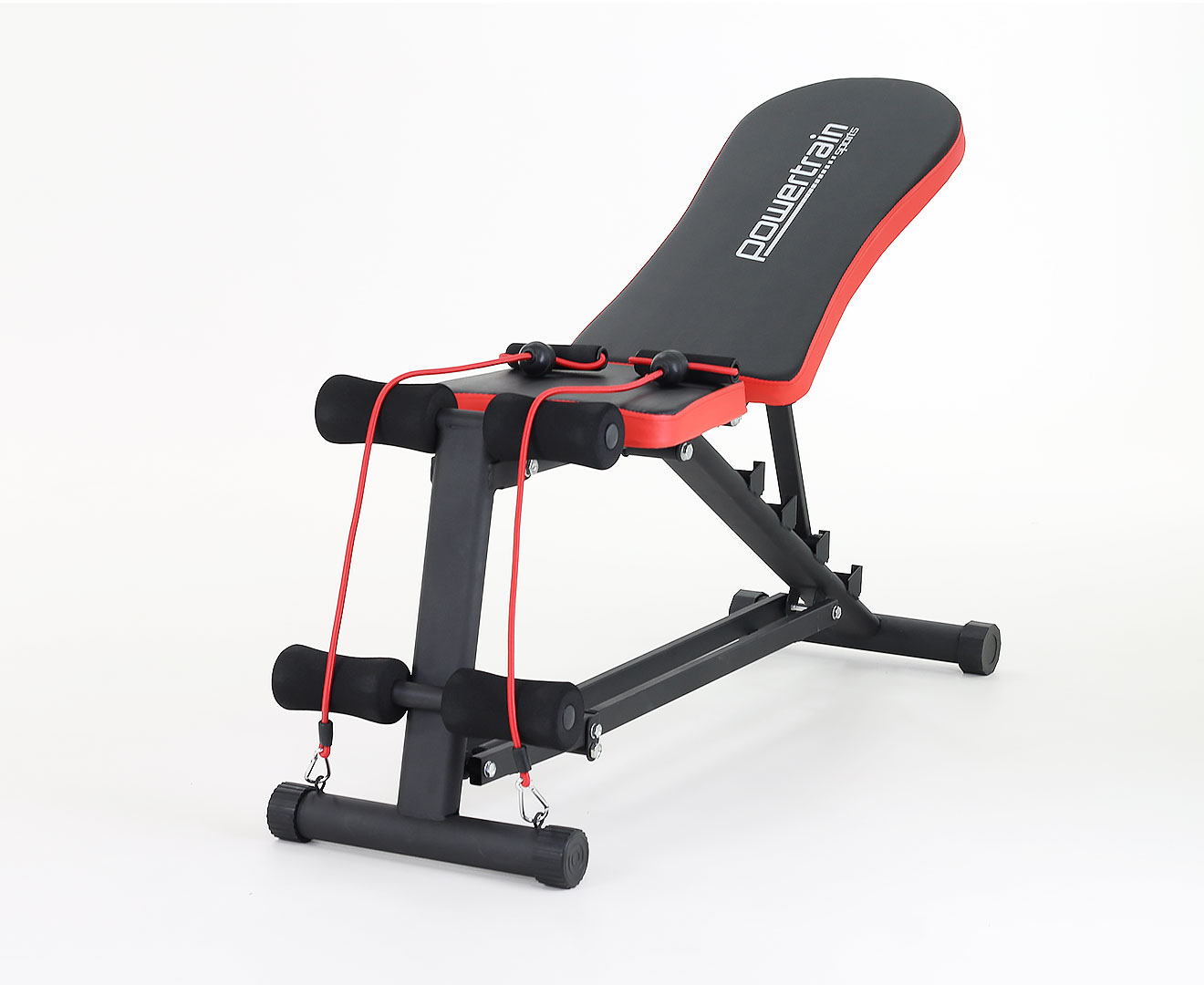 Powertrain Adjustable Sit-up Gym Utility Bench