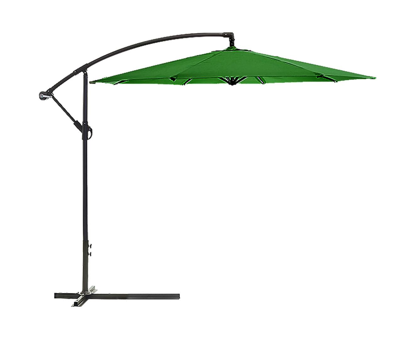 Sorrento Outdoor Living Cantilever Umbrella 2.7M - Green