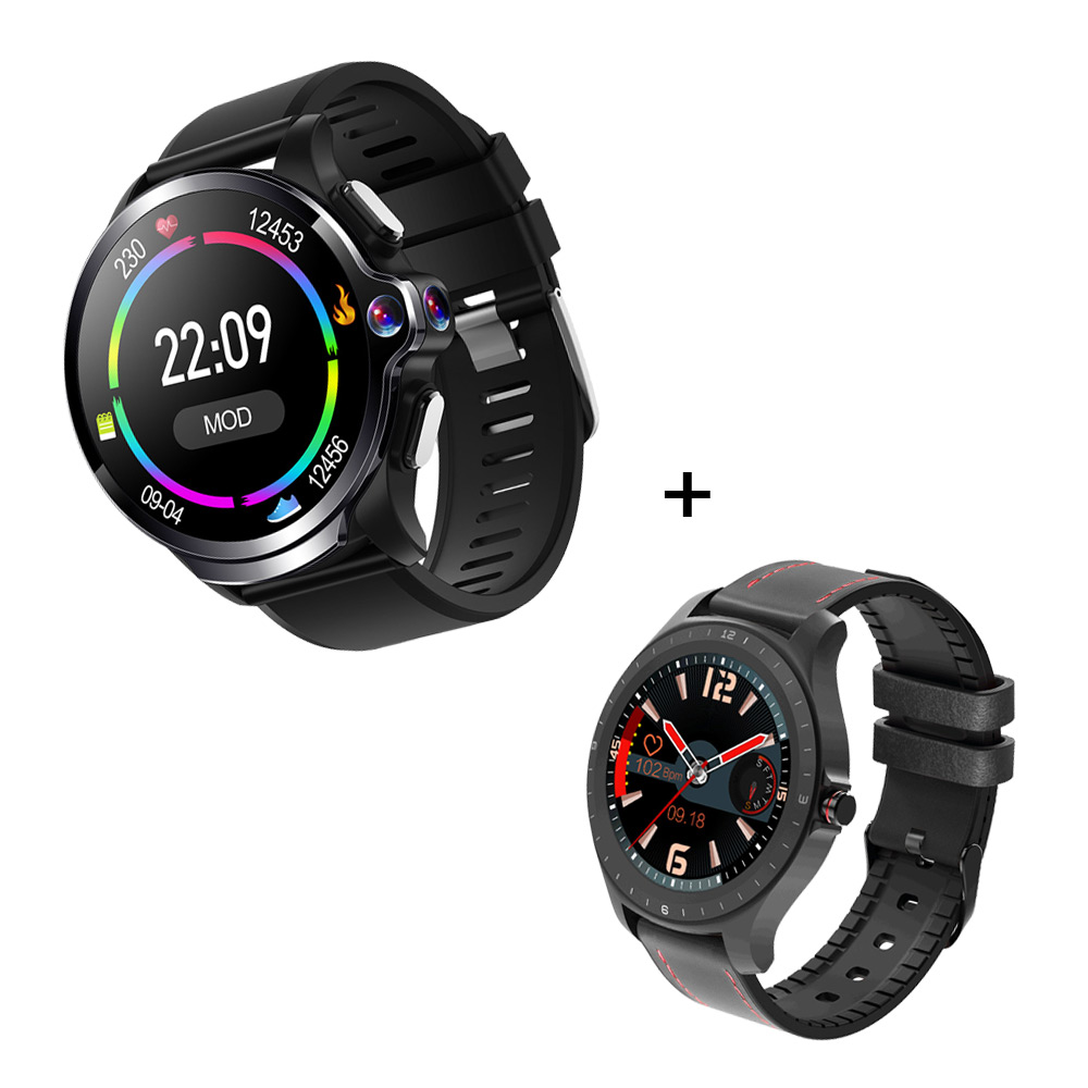AllCall Awatch GT 4G Watch Phone with BlitzWolf® BW-HL2 Smart Watch