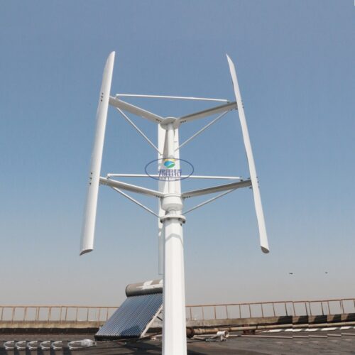 2KW Vertical Wind Turbine 250 RPM wind generator 24v 48v 96v 3 phase 50HZ 3 blades no noise home use wind turbine for home use