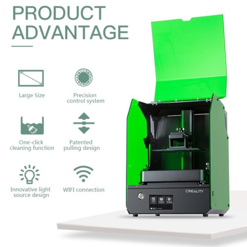 Creality New SLA/DLP/LCD 3d printer largest print volume 192*120*230mm high precision Impresora 405nm UV resin