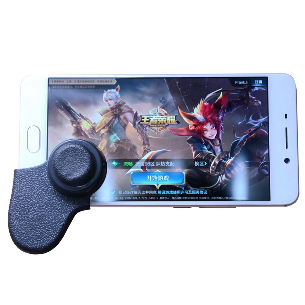 Mobile Game Joystick Joypad Touchscreen Controller (BLACK) 6 Mobile Game Joystick Joypad Touchscreen Controller
