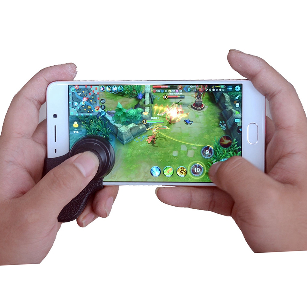 Mobile Game Joystick Joypad Touchscreen Controller (BLACK) 7 Mobile Game Joystick Joypad Touchscreen Controller