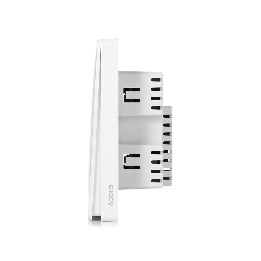 Aqara Smart Light Control Fire Wire and Zero Line Single Key Version (MILK WHITE) 4 Aqara Smart Light Control Fire Wire and Zero Line Single Key Version