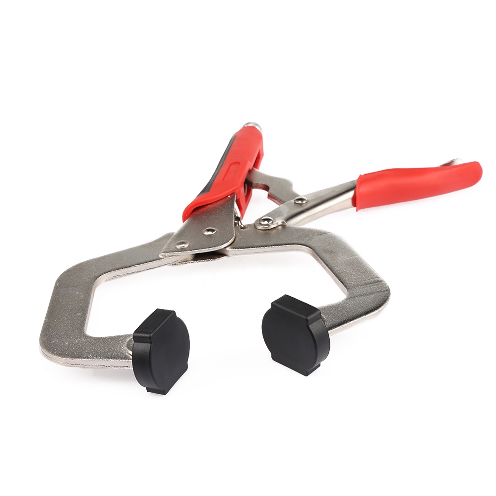 11 inch Locking Pliers Quick Release C-clamp Wood Tenon Locator (SILVER) 6 11 inch Locking Pliers Quick Release C-clamp Wood Tenon Locator