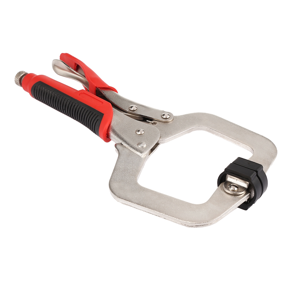 11 inch Locking Pliers Quick Release C-clamp Wood Tenon Locator (SILVER) 3 11 inch Locking Pliers Quick Release C-clamp Wood Tenon Locator